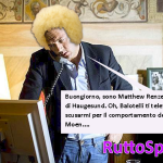 Renzi si spaccia per il sindaco di Haugesund e si scusa con Balotelli!