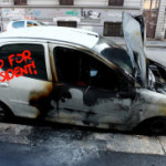 Follia in centro a Firenze: scontri e danneggiamenti per Neto