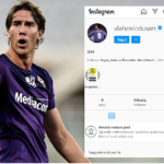Vlahovic cancella l’account Instagram: è panico in città